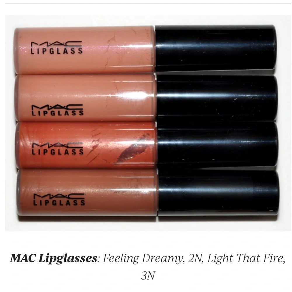 MAC LIGHT THAT FIRE! LIPGLASS. NEW IN BOX. LIMITED EDITION.